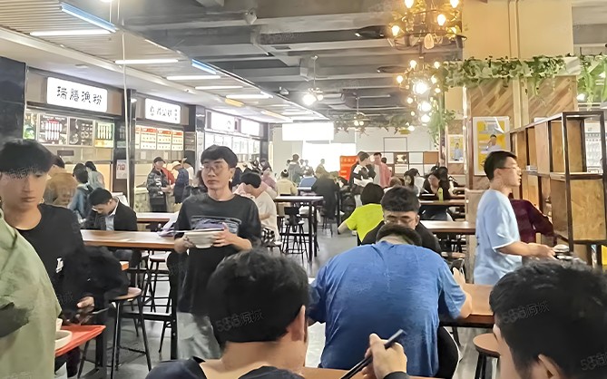 石獅企業(yè)后勤食堂就餐現(xiàn)場圖片