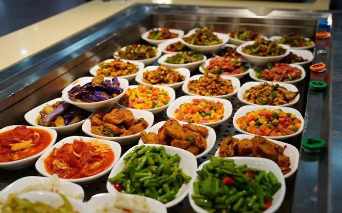 企業(yè)食堂碟菜圖片